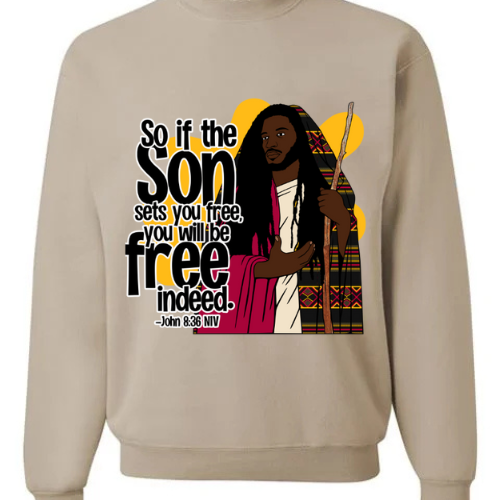 JOHN 8:36 (SWEATSHIRT)