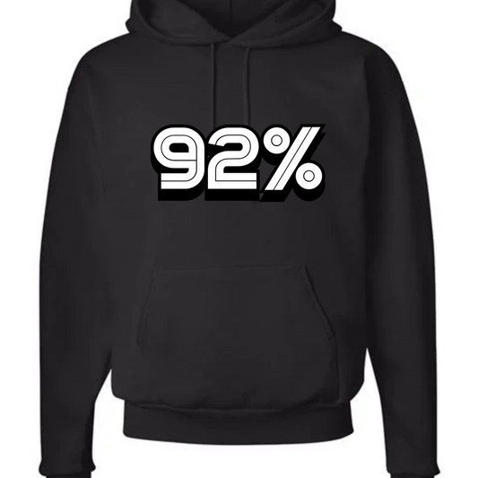 92% (Hoodie)